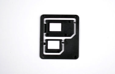De Kaartadapter van de micro- Plastic ABS Celtelefoon SIM, Nano SIM Adapter van Combo